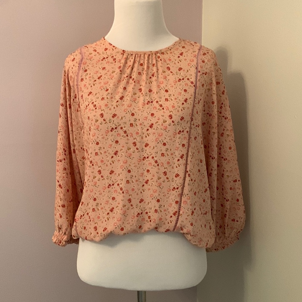 Floral Blouse Pink Sienna Sky
